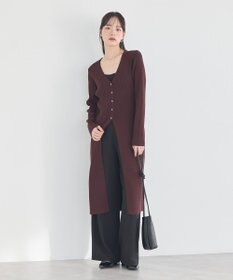 earth music&ecology Ｖネックニットワンピース