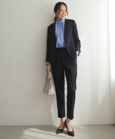 ANY SIS ビューティサーモ2WAYストレッチ ノーカラージャケット