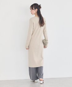 earth music&ecology Ｖネックニットワンピース