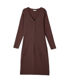 earth music&ecology Ｖネックニットワンピース