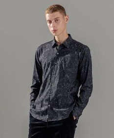 JOSEPH HOMME フォレストジャガードストレッチ　レギュラーカラーシャツ