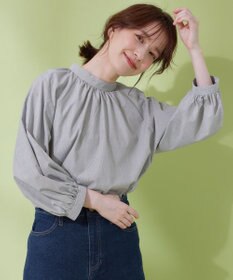 ANY 【速乾/UVカット/抗菌防臭/手洗い】エニィファンクションボリューム袖ブラウス