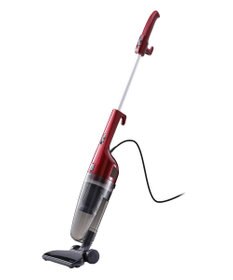 YAMATO テーブル＆キッチン 【TWINBIRD】サイクロンスティック型クリーナー  ルビーレッド  TC-5134R