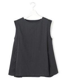 J.PRESS YORK STREET 【WOMEN】ファブリックポイント ノースリーブプルオーバー