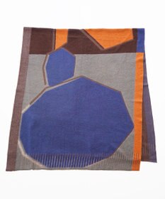 nitorito 【UNISEX】safflower オリジナル紅花柄 ストール