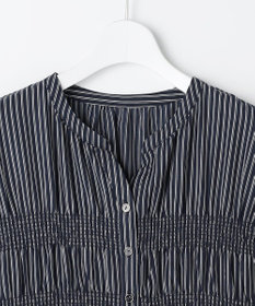 ANY SIS フロントボタンシャーリング ワンピース