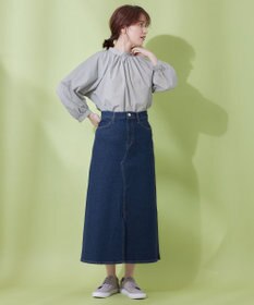 ANY 【速乾/UVカット/抗菌防臭/手洗い】エニィファンクションボリューム袖ブラウス