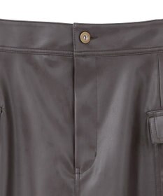 AMERICAN HOLIC Wポケットフェイクレザースカート