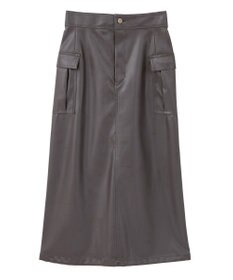 AMERICAN HOLIC Wポケットフェイクレザースカート