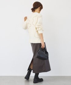 AMERICAN HOLIC Wポケットフェイクレザースカート