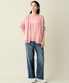 ANY インターシャロゴニットプルオーバー