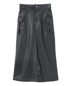 AMERICAN HOLIC Wポケットフェイクレザースカート