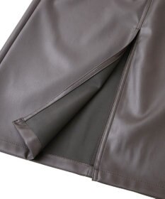 AMERICAN HOLIC Wポケットフェイクレザースカート