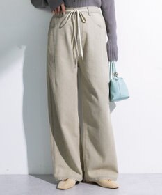 Green Parks コクーンシルエットデニムパンツ