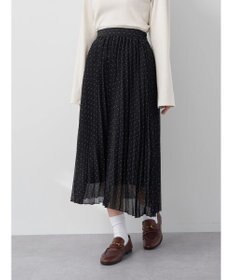 earth music&ecology すきな丈プリーツスカート