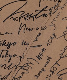 ICB 【30th ANNIVERSARY】5cityプリント バンドカラーブラウス