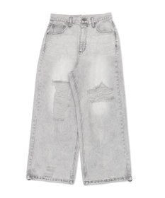 WEGO スーパーバギーダメージデニムパンツ