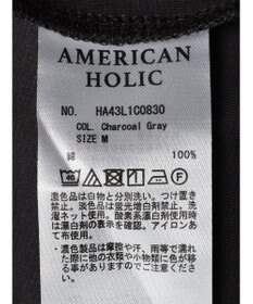 AMERICAN HOLIC カフタン５分袖カットプルオーバー