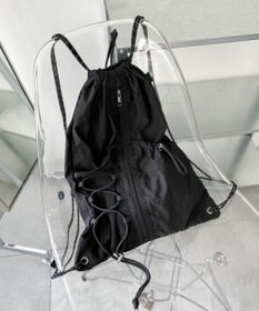 WEGO 【ユニセックス着用ITEM】センターzipナップサック