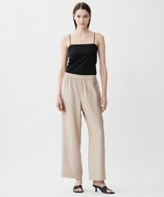 ICB L 【接触冷感・UVケア・速乾・洗える】カップ付きサテンキャミソール