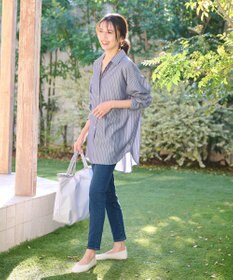 ANY L 【美脚見え/お腹周りスッキリ】スタイルアップスキニー