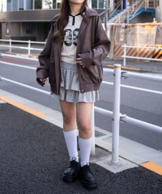 WEGO スウェードポンチジャケット