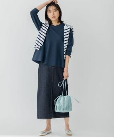 23区 【洗える】23区DENIM ストレッチデニム スカート