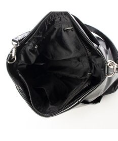 LA BAGAGERIE コーティングキャンバス ショルダーバッグ