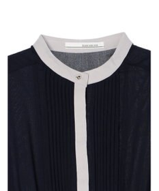 Green Parks ・ＥＬＥＮＣＡＲＥ　ＤＵＥ　バイカラーピンタックワンピ