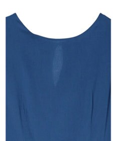 earth music&ecology コットンボイルパフスリーブワンピース