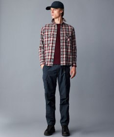 JOSEPH ABBOUD MOUNTAIN 【ECO撥水/起毛裏地】マイクロリップワッシャー カーゴ パンツ