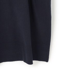 UNFILO L フリルトリミング ニットワンピース