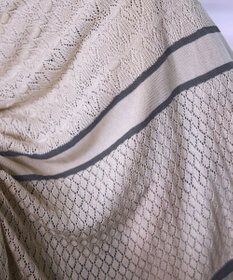 Tiaclasse クロシェ編み配色ニットスカート