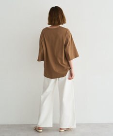 YECCA VECCA 綿麻バギーツイルパンツ