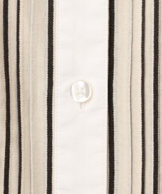 J.PRESS YORK STREET 【WOMEN】コットンタイプライター バンドカラーブラウス