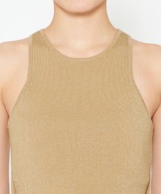 uncrave 【手洗い可】ドライタッチ ニット アメスリ バックオープン ワンピース（uncrave WHITE）