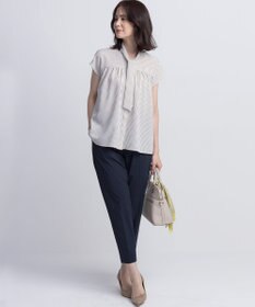 組曲 スーパーライトストレッチテーパード パンツ