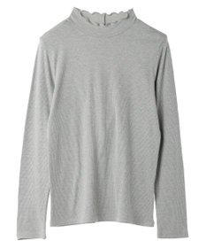 earth music&ecology ラメテレコハイネックプルオーバー