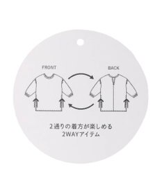 Green Parks 前後２Ｗａｙ　シフォンプリーツチュニック