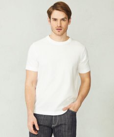 JOSEPH ABBOUD 【オーガニックコットン使用】JOE COTTONサッカークルーネックTシャツ