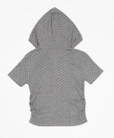 WEGO ヘンリーネックフードT