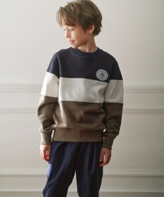 J.PRESS KIDS 【140-170cm】COMBI トリコロール トレーナー
