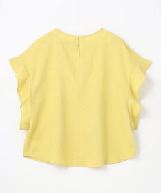 ANY L 【洗濯機可能】ライトリネンクロス　フレアスリーブ