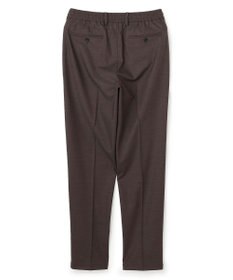 JOSEPH HOMME 新素材【ストレッチ/ウエストゴム仕様】ウール混キャリーマンストレッチ ドロスト付ストレートパンツ / HOVE