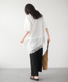 Green Parks レースドッキングＴシャツ