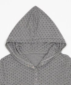 WEGO ヘンリーネックフードT