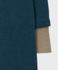 Paul Smith レイヤードディテール ニットワンピース