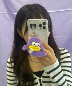 WEGO ミニぺろりんモンスターぬいぐるみキーホルダー