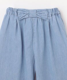 ANY KIDS シャンブレー ガウチョパンツ