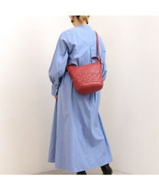 UNBILLION アトランタ ATLANTA / 牛革メッシュバケツショルダー